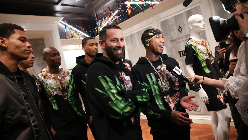 Marcelo Burlon and Tyga