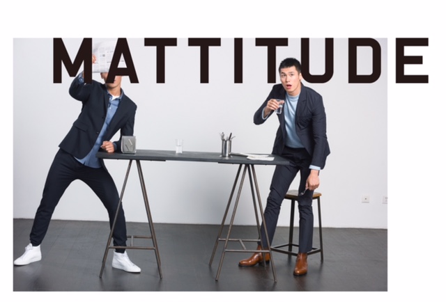 Masha Ma's new men’s line is called Mattitude.