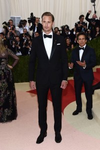 Alexander Skarsgard at met gala 2016