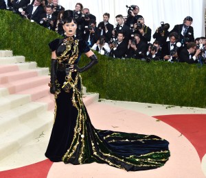 Katy Perry in Prada at met gala 2016