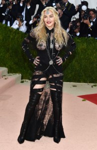 madonna at the met gala 2016