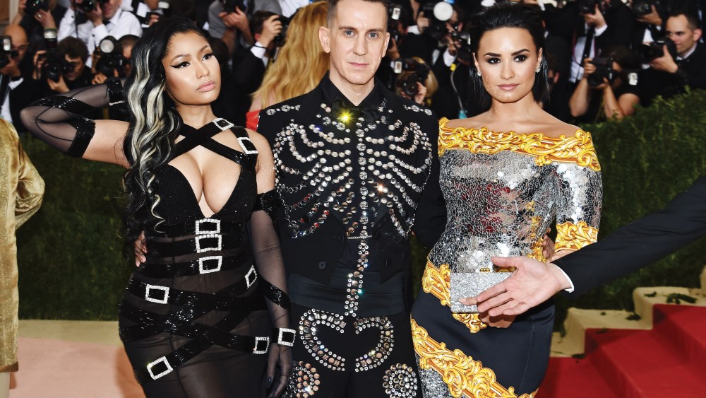 Nicki Minaj, Jeremy Scott, and Demi Lovato