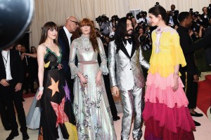 Dekota Johnson, Florence Welch, Alessandro Michele, Charlotte Casiraghi