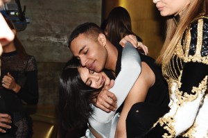 Kylie Jenner and Olivier Rousteing