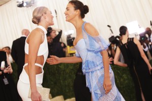 Karlie Kloss and Irina Shayk