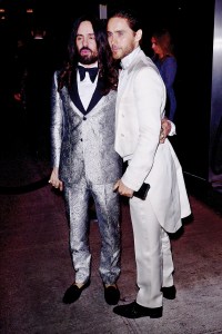 Alessandro Michele and Jared Leto