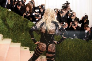 Madonna in Givenchy.