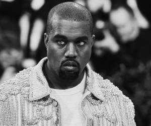 Kanye West in Balmain