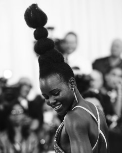 Lupita Nyong'o in Calvin Klein