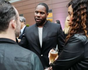 Omar Johnson at Moynat and Daniel Arsham Boutique Cocktail Party