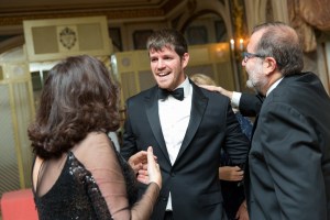 Nina Pickett, Brandon Stanton and Dr. Farid Boulad at The Society of Memorial Sloan Kettering: 9th Annual Spring Ball