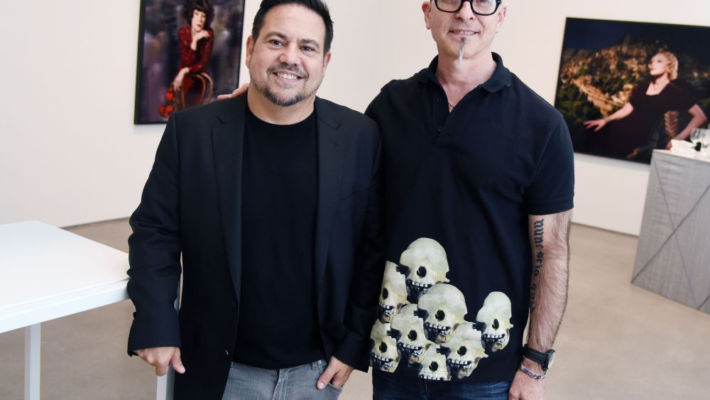 Narciso Rodriguez and Stephen Petronio at Narciso Rodriguez and Robert Longo Tote Collaboration Benefit