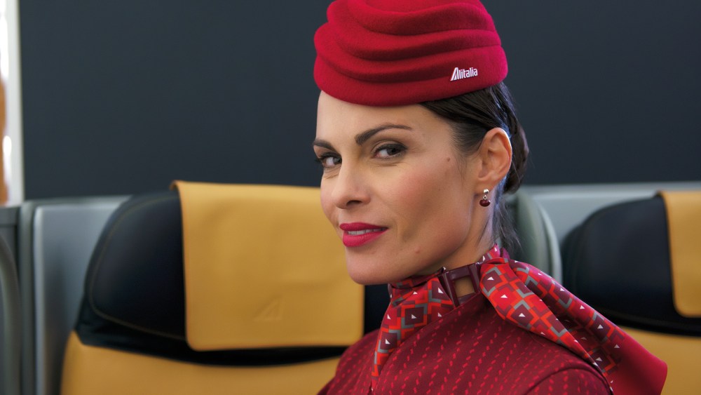 Alitalia's new uniforms