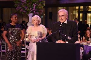 Ursula M. Burns, Lesley Stahl and Peter Martins 2016 New York City Ballet Spring Gala