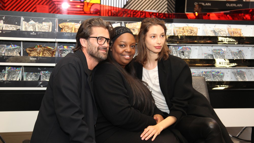 Chris Colls, Pat McGrath, and Alexandra Agoston