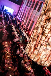 The atmosphere at the event.