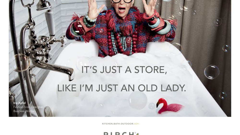Iris Apfel Among Tastemakers for Pirch Campaign