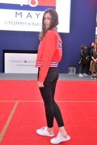 Marie-Ange Casta at the TH Flex Rafael Nadal capsule collection event in Paris.