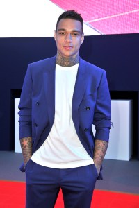 Gregory van der Wiel at the TH Flex Rafael Nadal capsule collection event in Paris.