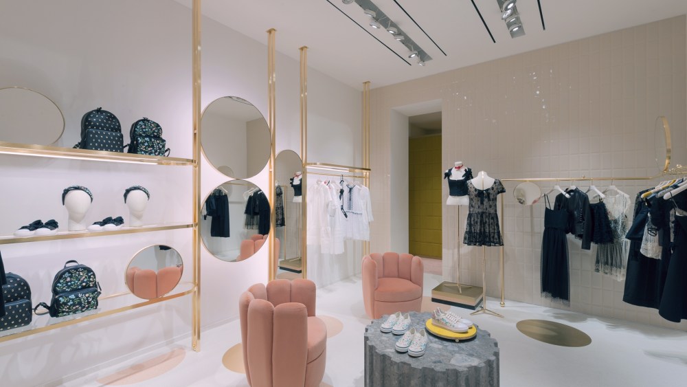 Red Valentino flagship store in Rome.