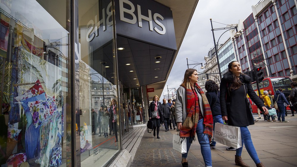 A BHS store