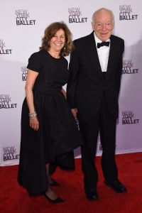 Judith Glickman and Leonard A. Lauder at nyc ballet spring gala 2016