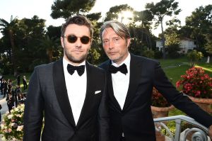 2016 cannes film festival amfar gala Joel Edgerton and Mads Mikkelsen