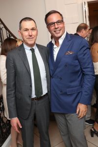 Mark Lee and Harry Slatkin at celebration for Linda Wells, New York, America - 24 May 2016