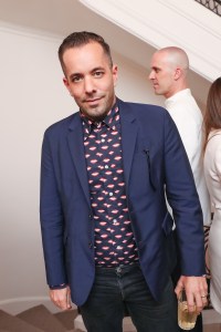 Christian Langbein at celebration for Linda Wells, New York, America - 24 May 2016