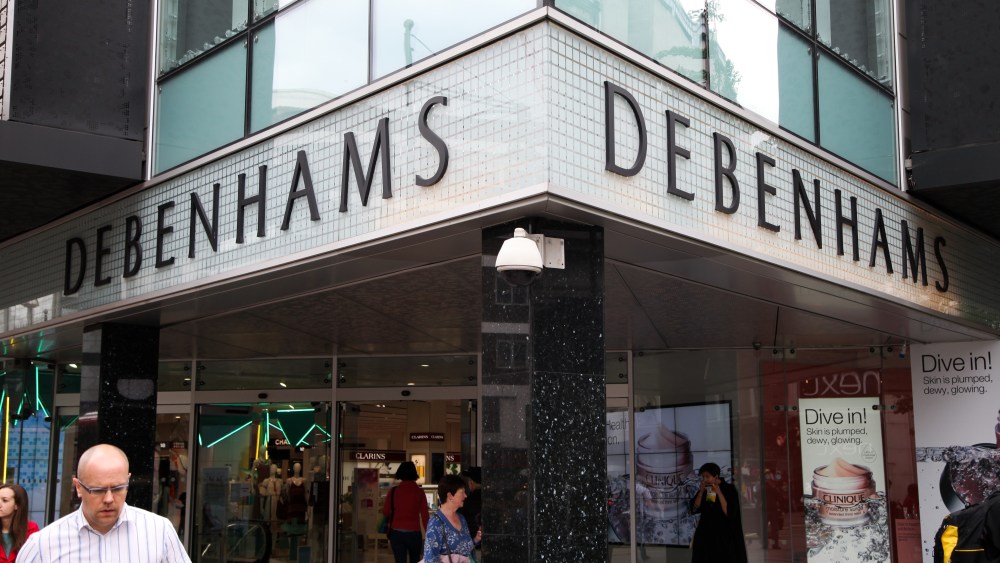 Debenhams store