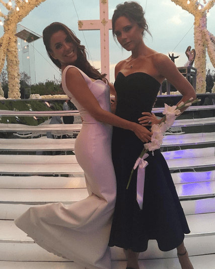 Eva Longoria Marries in Mexico, Victoria and David Beckham Were Guests