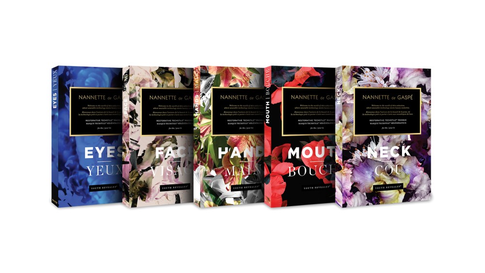 Nannette de Gaspé face and body masks