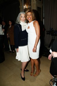 Essie Weingarten and Hoda Kotb