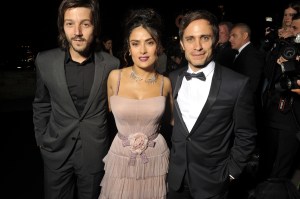 Diego Luna, Salma Hayek and Gael Garcia Bernal 2016 Cannes Film Festival