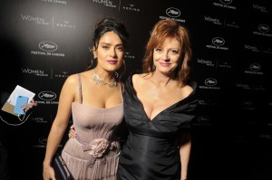 Salma Hayek and Susan Sarandon 2016 Cannes Film Festival