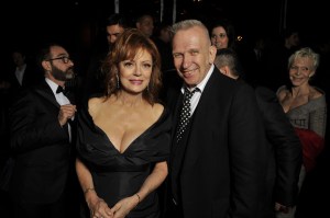 Susan Sarandon and Jean Paul Gaultier 2016 Cannes Film Festival