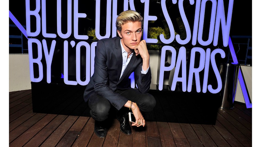 Lucky Blue Smith 2016 Cannes Film Festival