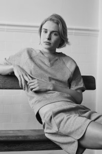 Sunspel's women's sweatshirt and shorts