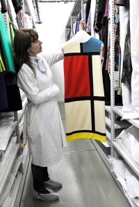 The Piet Mondrian-inspired dress