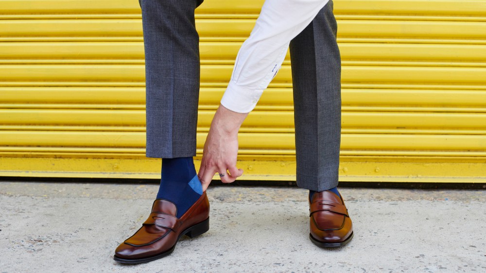 Mack Weldon's 1285 Performance Dress Sock.