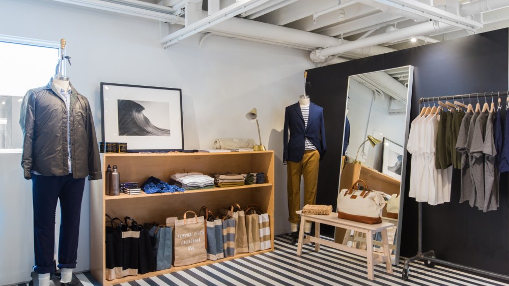 Apolis's Nomad Market in Newport Beach, Calif.