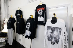 VFiles x Justin Bieber "Purpose World Tour" pop-up.