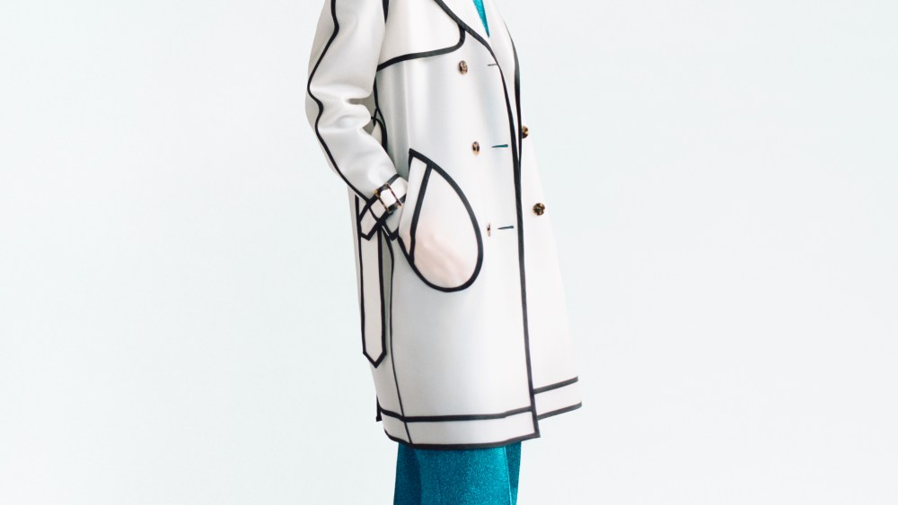 Jamie Bochert in Wanda Nylon X La Redoute