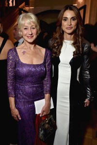 Helen Mirren and Queen Rania of Jordan