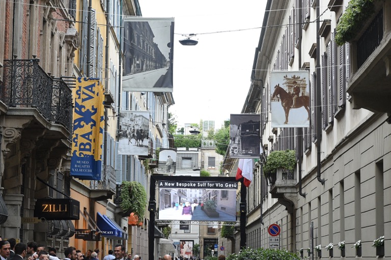 Milan's Via Dell’Uomo