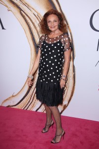 Diane Von Furstenberg at 2016 CFDA Awards Red Carpet