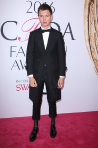 Ansel Elgort on the 2016 CFDA Awards Red Carpet