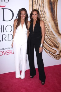 Gabby Karan De Felice and Donna Karan on the 2016 CFDA Red Carpet