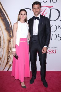 Olivia Palermo and Johannes Huebl 2016 CFDA Awards