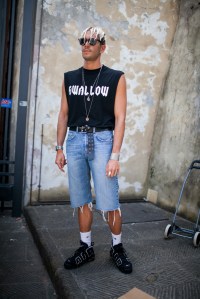 Street style at Pitti Uomo 90